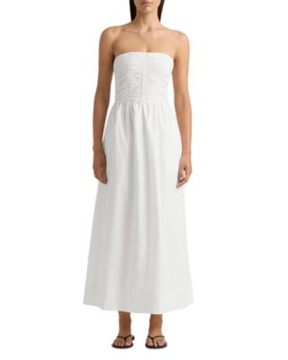 Faithfull the Brand Dominquez Strapless Midi Dress
