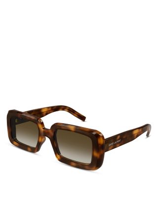 SAINT LAURENT - Sunrise Fashion Icons Rectangular Sunglasses, 52mm