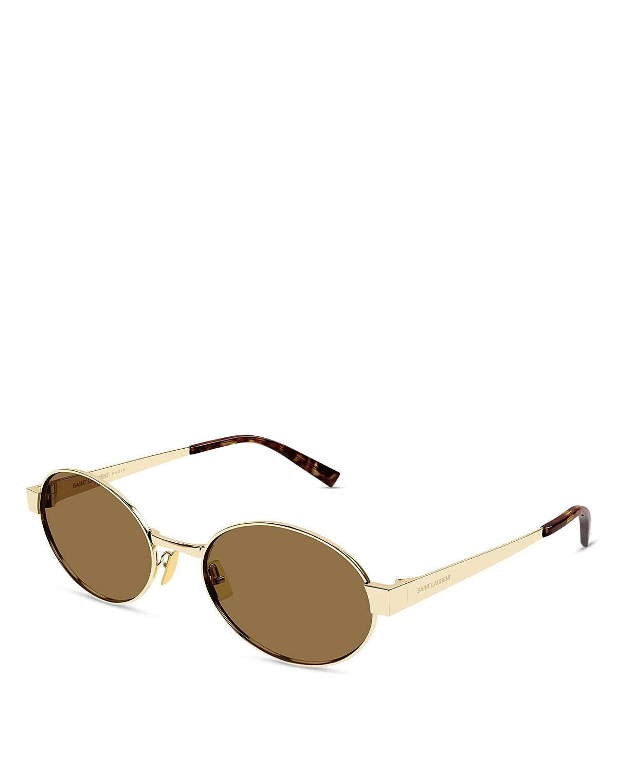 Saint Laurent Fashion Icons Oval Sunglasses, 55mm