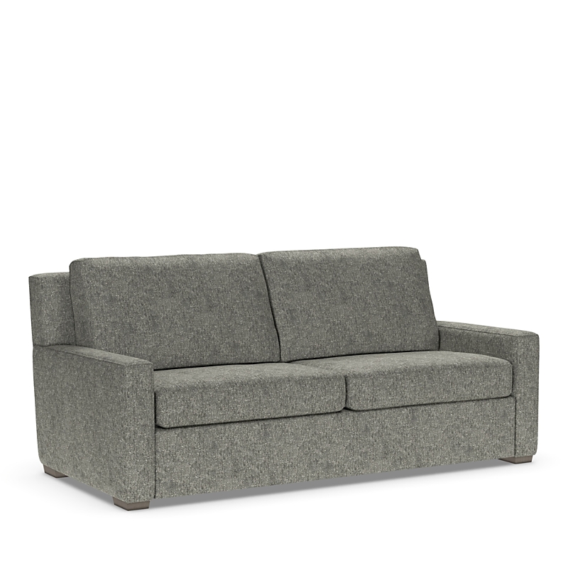American Leather Lyons Queen Sleeper Sofa In Dakota Gray