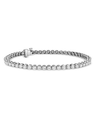 Bloomingdale's Fine Collection - Diamond Tennis Bracelet in Platinum, 4.0 ct. t.w.