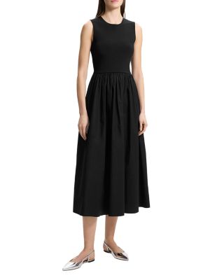 Theory - Crewneck Midi Dress