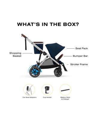 e-Gazelle S Electronic Assist Stroller