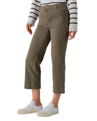 Sanctuary - The Marine Cropped Wide Leg Pants