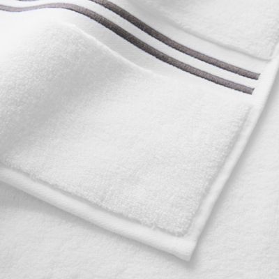 Turkish Border Hand Towel, Double Embroidery - Exclusive