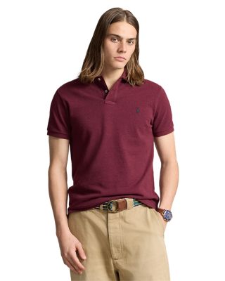 Polo Ralph Lauren Custom Slim Fit Mesh Polo Shirt