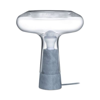 Nude Glass - Orion Lamp Top with Marble Base