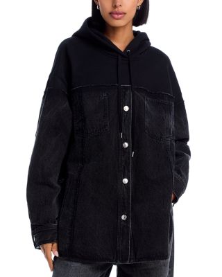 3.1 Phillip Lim - Mixed Media Hoodie