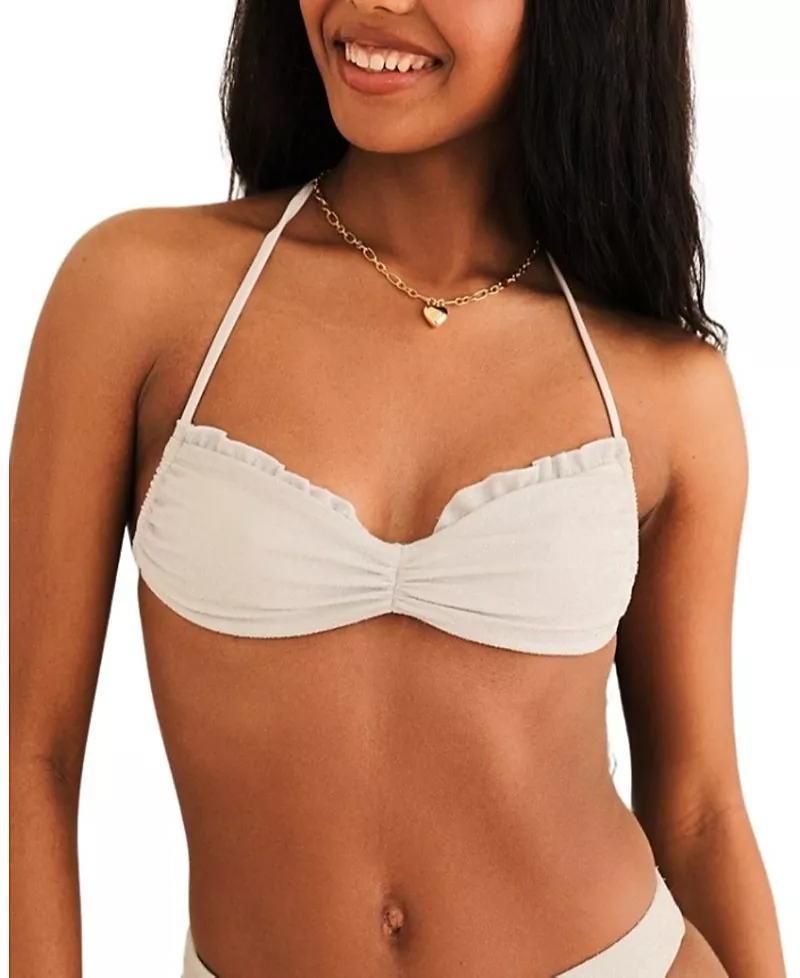 Dippin' Daisy's Valentina Tie Straps Bandeau Bikini Top