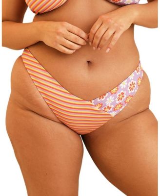 Angel Asymmetrical V-Cut Bikini Bottom