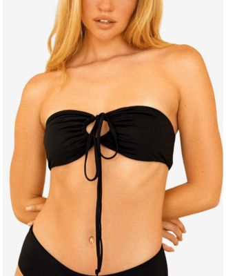 Amalfi String Tie Bandeau Bikini Top