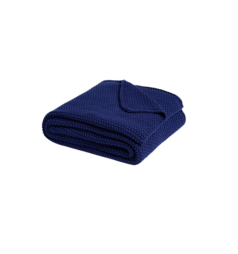 Hill House Home The Throw Blanket In Navy