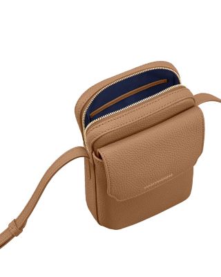 Leather Zip Phone Pouch