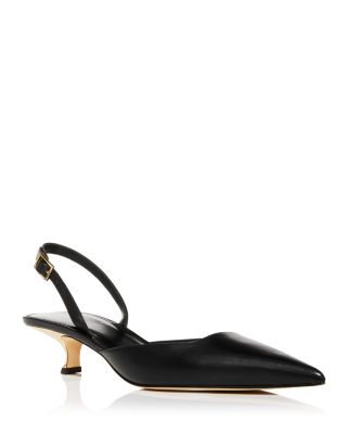 Michael Kors - Women's Luna Slingback Kitten Heel Pumps