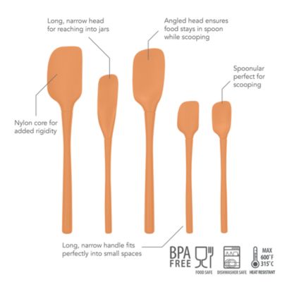 Flex-Core Silicone 5-Piece Spatula Set 