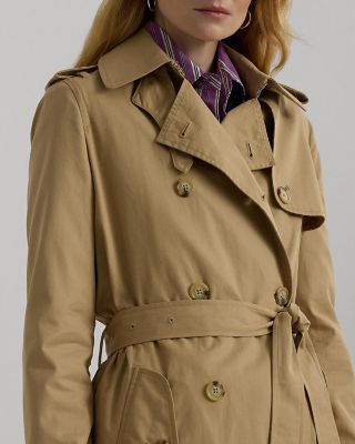 Twill Trench Coat