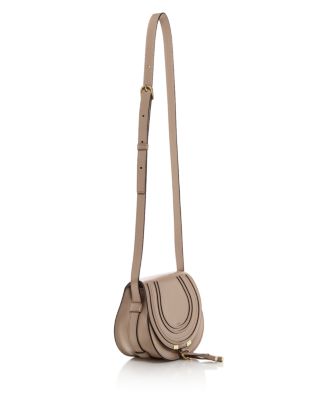 Marcie Small Leather Saddle Bag