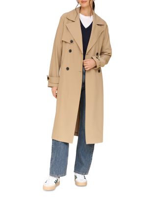 Avec Les Filles - Relaxed Duster Trench Coat