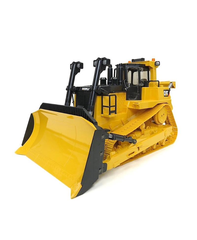 BRUDER 1/16 CATERPILLAR LARGE YELLOW TRACK TYPE BULLDOZER 2-4 - AGES 5-7