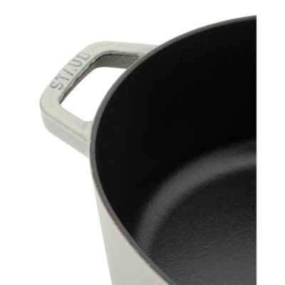 Cast Iron 6.25 Qt. Wide Oval Dutch Oven