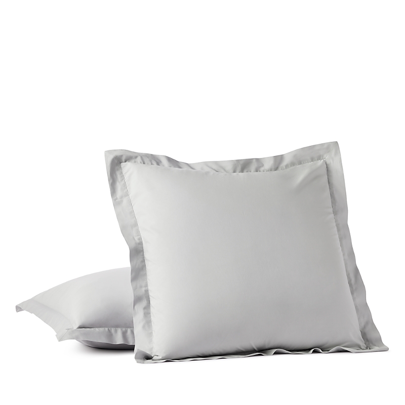 Coyuchi Cotton Percale Euro Sham In Seal