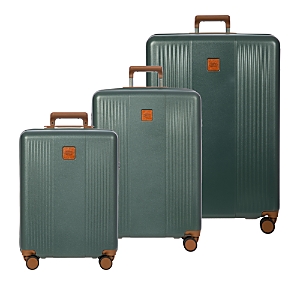 Bric's Ferrara 3 Piece Spinner Suitcase Set In Green