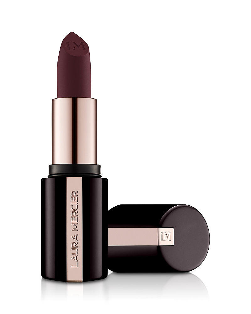 Laura Mercier Caviar Smoothing Matte Lipstick In Plum Plisse (deep Warm Berry)