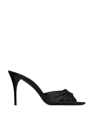 Babylone Mules in Smooth Leather