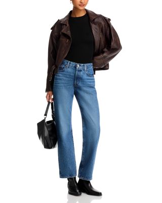 501 90s High Rise Straight Jeans in Not My News Channel