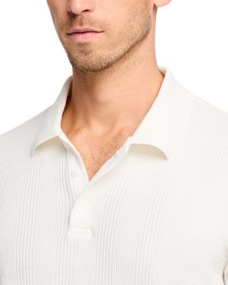 Variegated Texture Polo Shirt