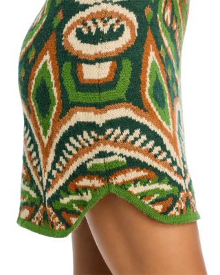 FARM Rio Pineapple Ikat Sweater Skirt Bloomingdale's - Main Image