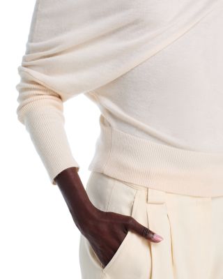 Grainge Cashmere Open Neck Sweater  