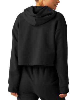 Happiness Cropped Hoodie