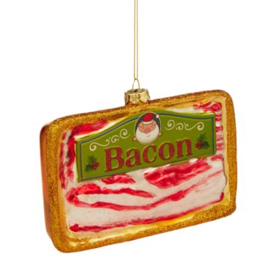 Bloomingdale's Glass Bacon Ornament - Exclusive
