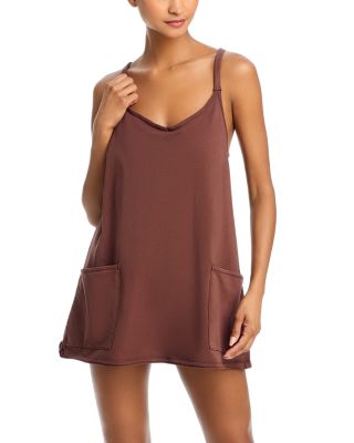 Free People Hot Shot Romper Mini Dress