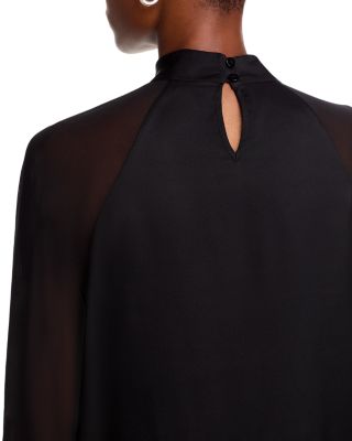 The Valentine Silk Blend Blouse