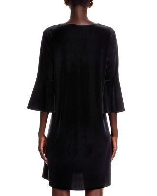 Bella Velvet Bell Sleeve Dress