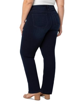 Kennedy High Rise Straight Silky Soft Dual FX Jeans in Halifax