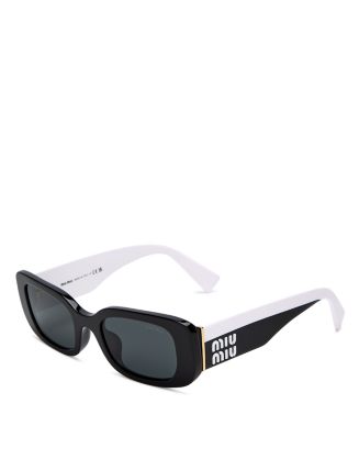 MIU MIU 長方形フレムサンクラス MU13ZS VAU01T Miu Miu MU 13ZS VAU01T Sunglasses - US