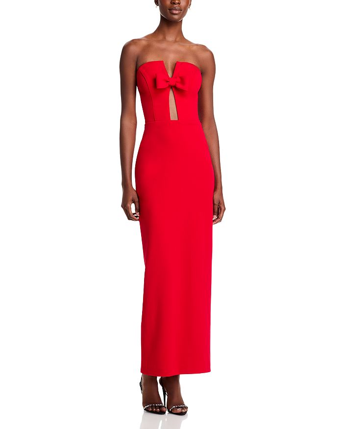 Aqua gown bloomingdale's hot sale