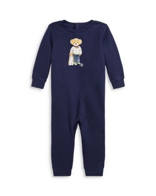 Ralph Lauren - Boys' Polo Bear Fleece Coverall - Baby
