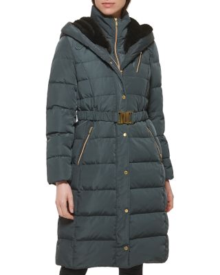 Belted Puffer Coat