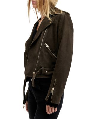 Suede Balfern Biker Jacket