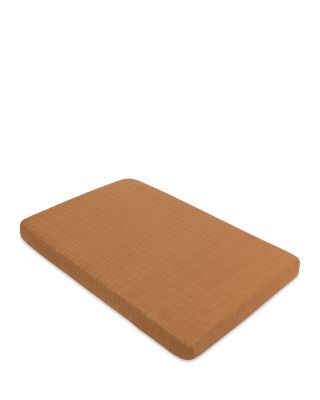 Mini Crib Sheet in GOTS Certified Organic Muslin Cotton