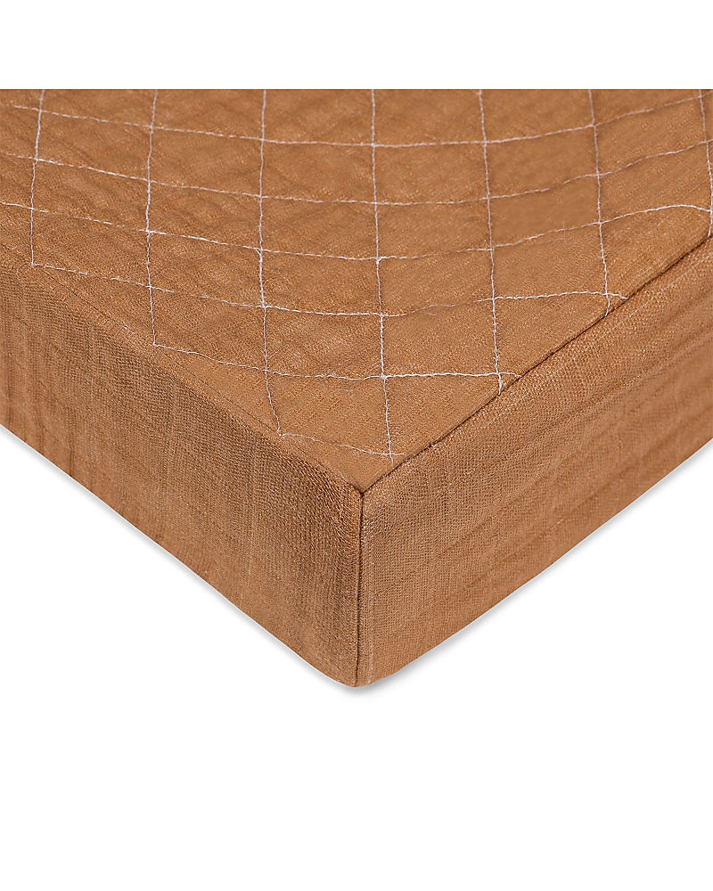 Babyletto Quilted Changing Pad Cover in Gots Certified Organic Muslin Cotton