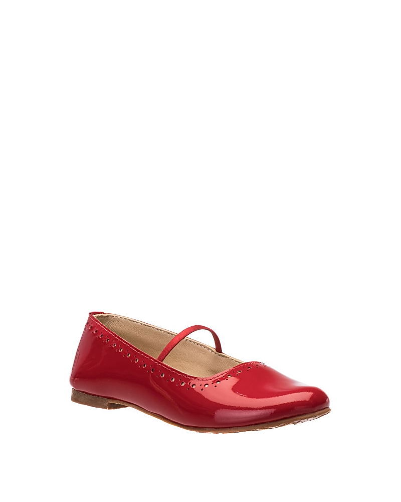 Elephantito Kids' Sasha Ballet Flat In Red
