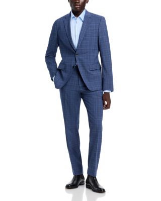 BOSS - H-Huge Plaid Slim Fit Suit