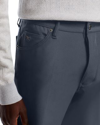 Nylon Stretch Loose Fit Pants 