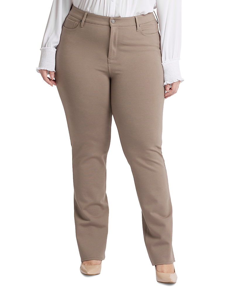 Nydj Plus Marilyn Compression Ponte Straight Pants