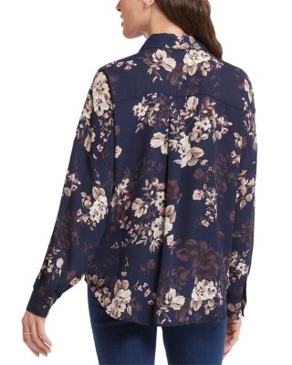 Becky Dot Print Blouse